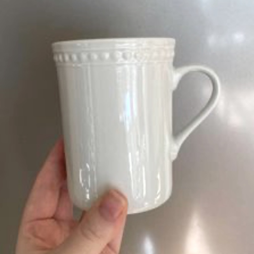 Crate & Barrel Staccato Kathleen Wills Coffee mugs NWOT